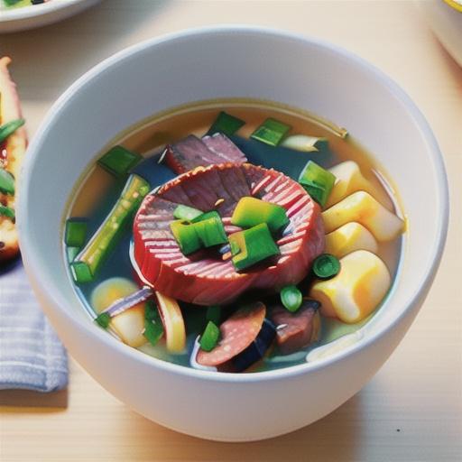 Beef noodle soup
