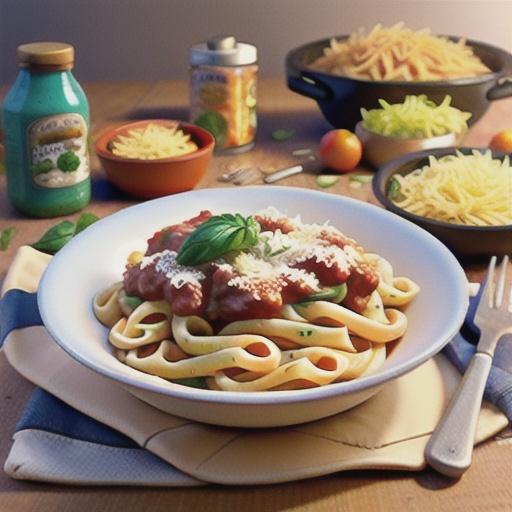 Super Quick Elbows with Tomato Basil Sauce and Cheese