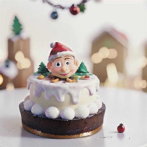 Mini Christmas cakes