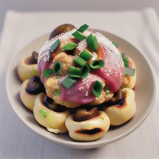 Cheesy French onion meatballs and mushrooms recipe