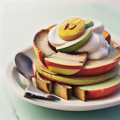 Apple & cinnamon slice