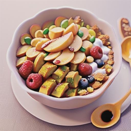 Healthy pear and raspberry crumble recipe