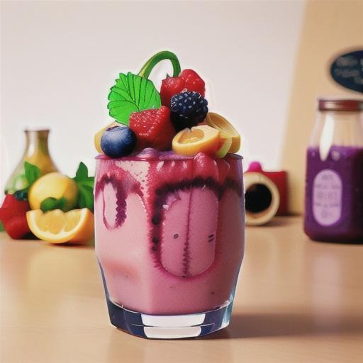 Mixed berry smoothie