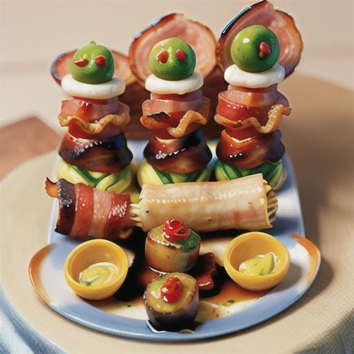 Spicy Bacon-Wrapped Scallops