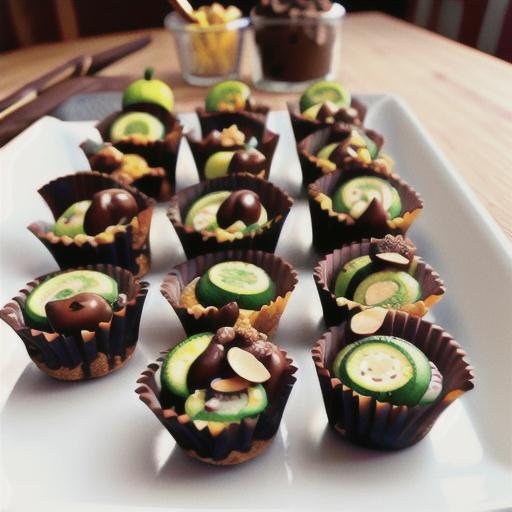 Zucchini Chocolate Oatmeal Bites