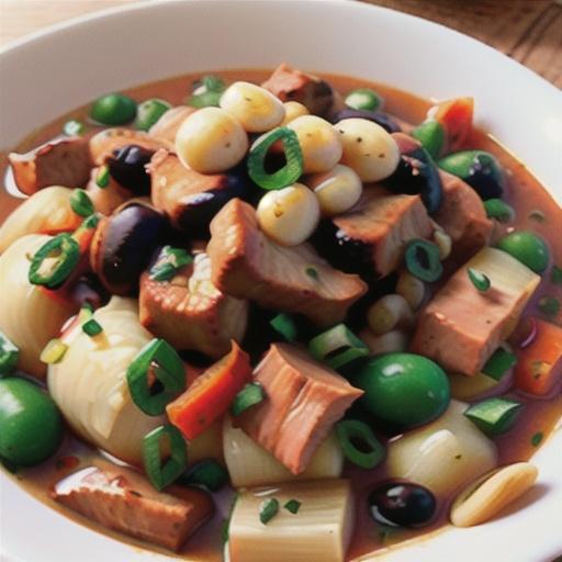 Pork and Black Bean Stew