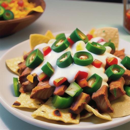 Beefy Enchilada Nachos