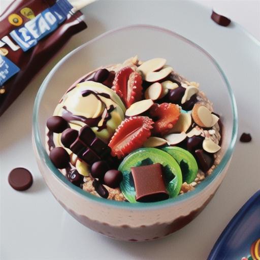 Peanut Butter Chocolate Overnight Oats