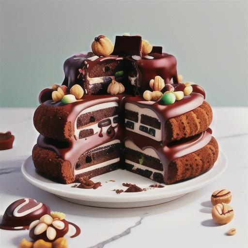 Chocolate hazelnut fridge cake recipe