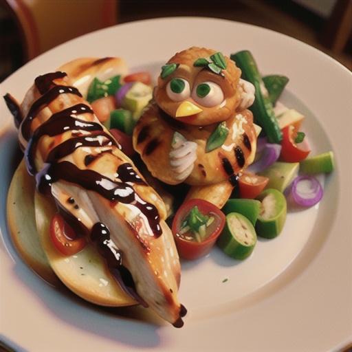 Country Style Barbecued Chicken