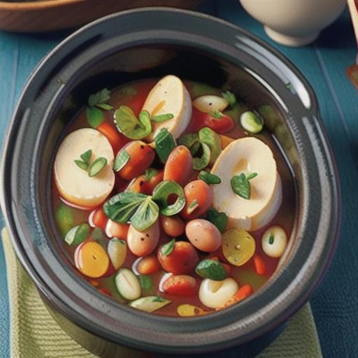 Slow-Cooker Easy Multi-Bean Soup