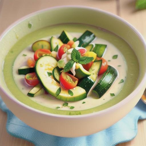 Chilled Zucchini Soup