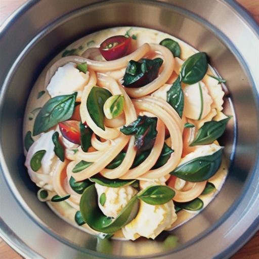 One-Pot Spinach, Tomato, and Ricotta Pasta