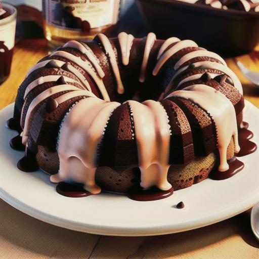 Chocolate Chocolate Chip Sour Cream Pound Cake
