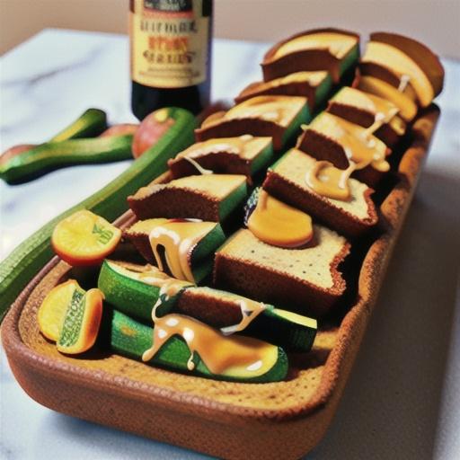 Cinnamon-Topped Whole Wheat Zucchini Bread