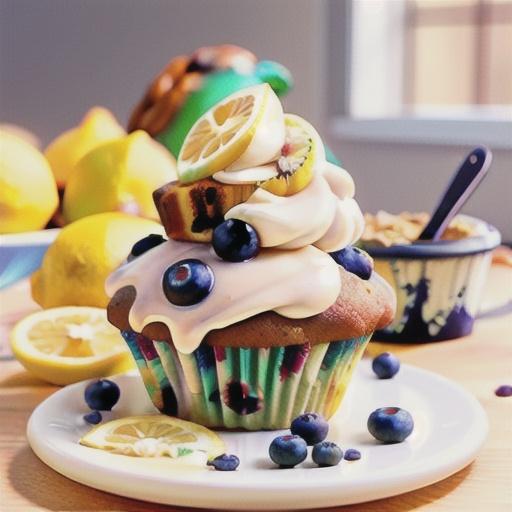 Blueberry-Almond Muffin Tops