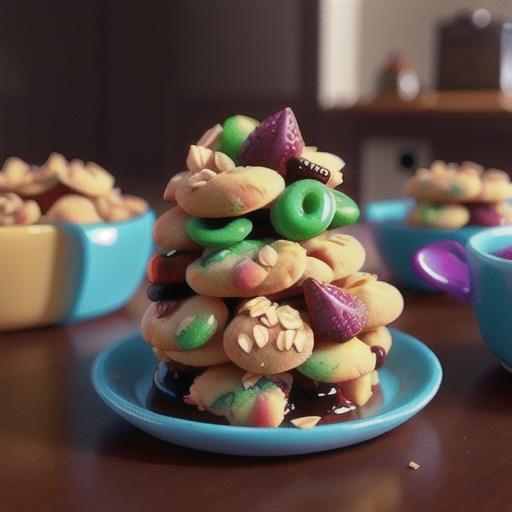 No-Bake Granola Jam Thumbprint Cookies