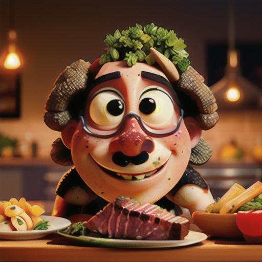 Herb And Garlic Crusted Beef Rib Roast