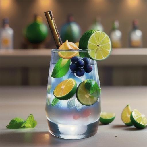 Juniper Lime Gin and Tonic