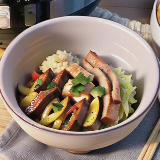 Instant Pot Egg Roll in a Bowl