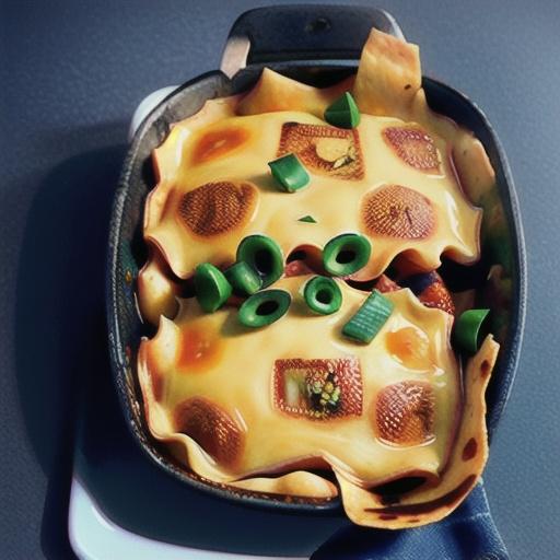 Mac and cheese lasagne