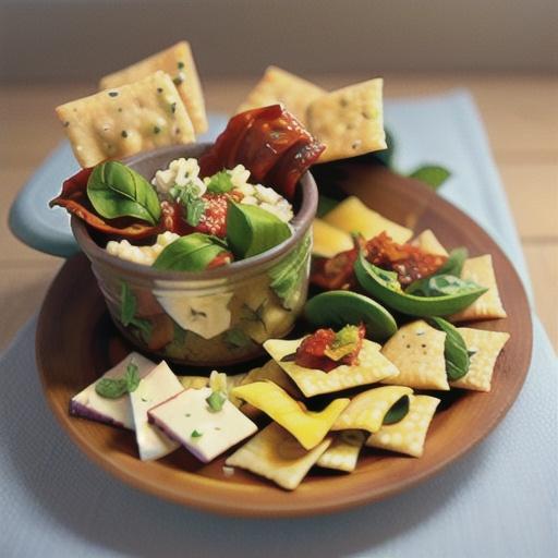 Feta and Sundried Tomato Dip