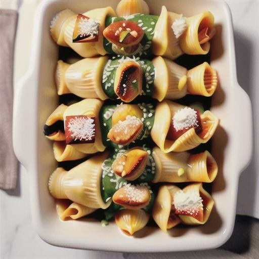 Chicken Parmesan-Stuffed Shells