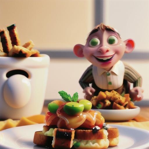 Caramelized Onion and Goat Cheese Crostini