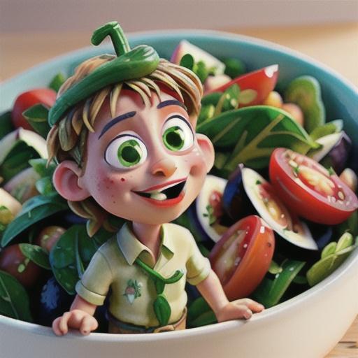 Tomato & rocket salad with avocado oil dressing