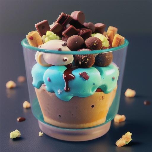 Choc mint ice-dream