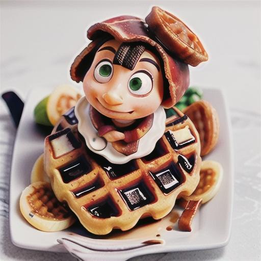 Maple-Bacon Waffle Bake