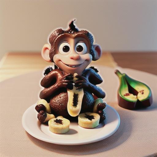 Double Chocolate Banana Monkey Bread