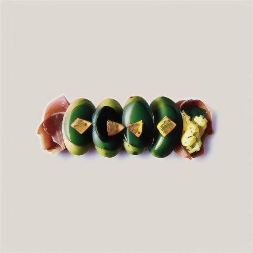 Herb scrambled eggs and prosciutto bagels