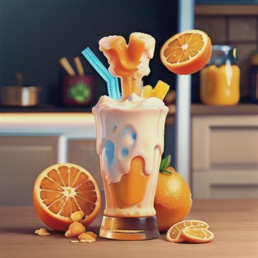 Orange Creamsicle Protein Shake