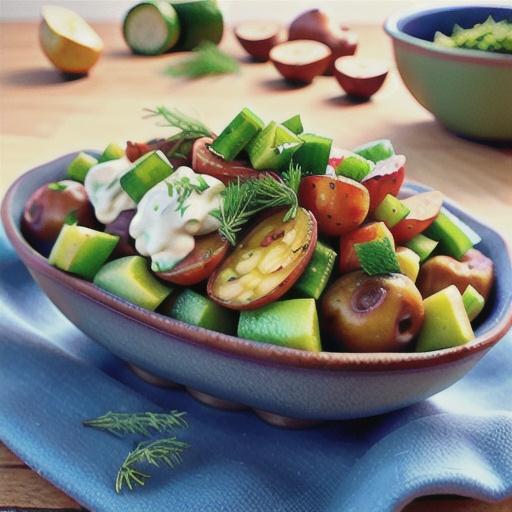 Easy Potato Salad with Dill