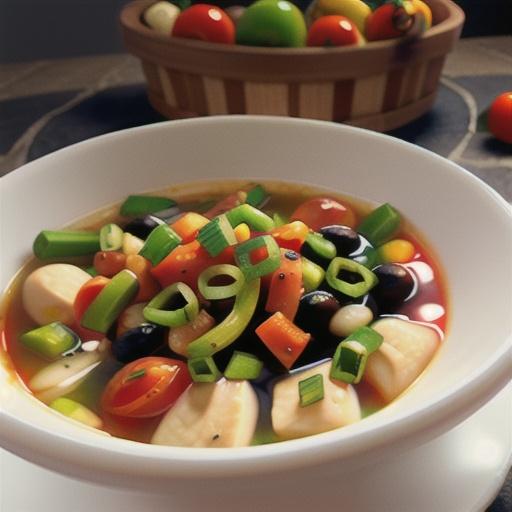 Easy Chicken Fajita Soup