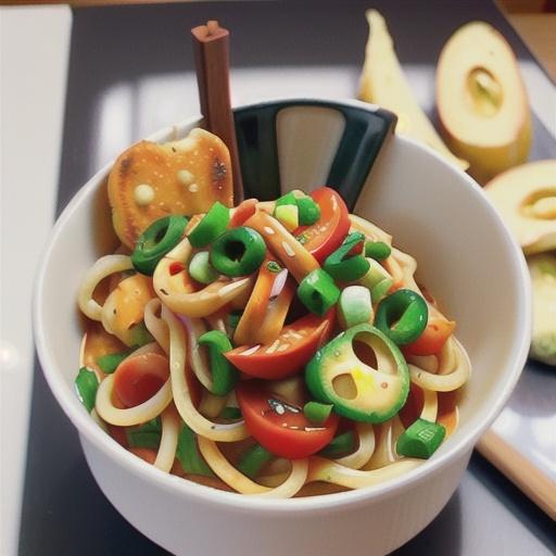 Singapore-style noodles