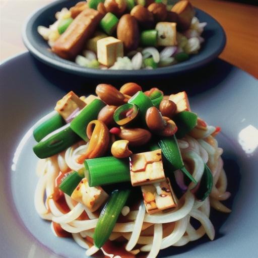Pad Thai with Tofu
