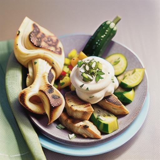 Curried lamb cutlets with homemade garlic roti