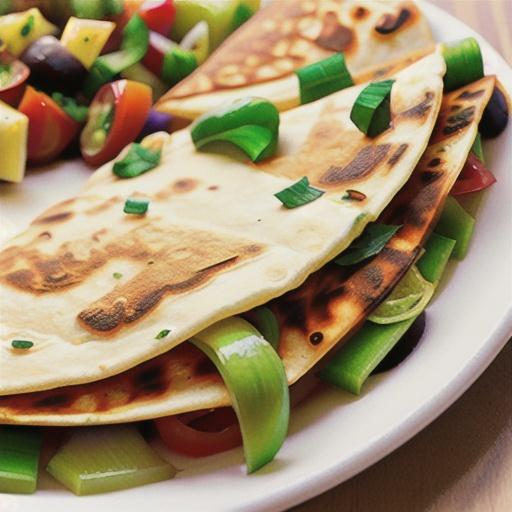 Farmer's Market Vegetarian Quesadillas