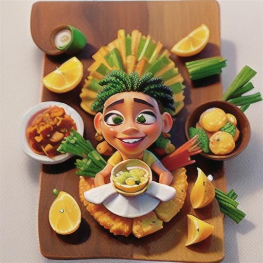 Jamaican Saltfish Fritters (Stamp and Go)