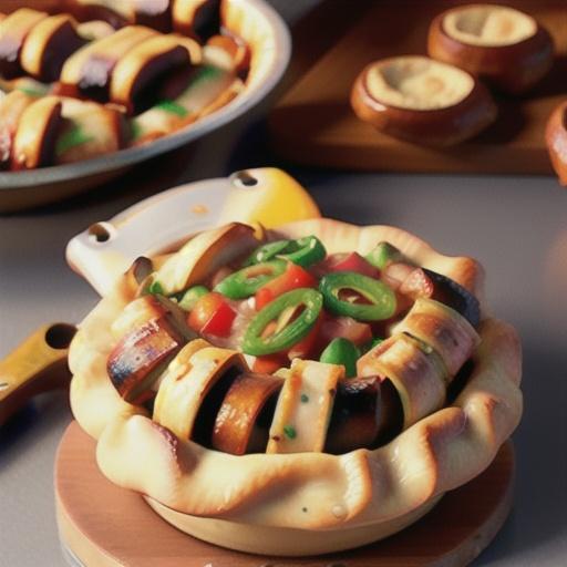 Impossibly Easy Barbecue Beef Pie