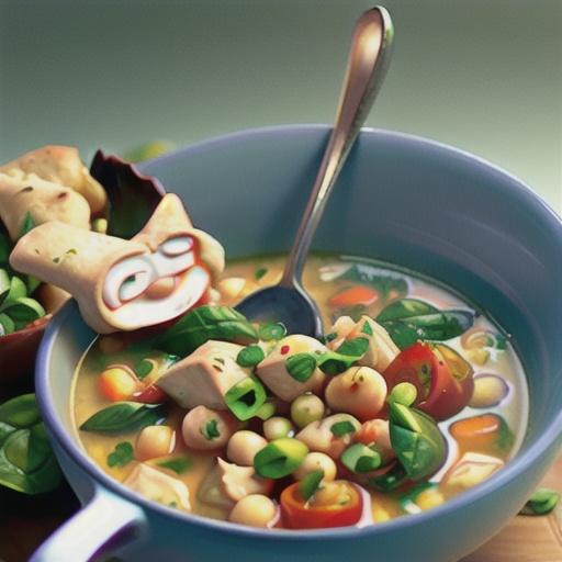 Curried Chicken Soup