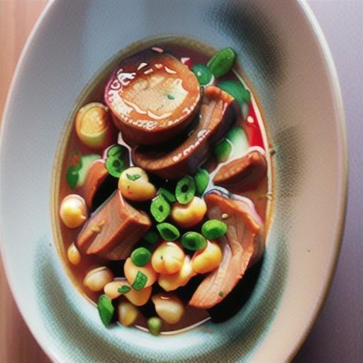 Moroccan lamb & chickpea soup