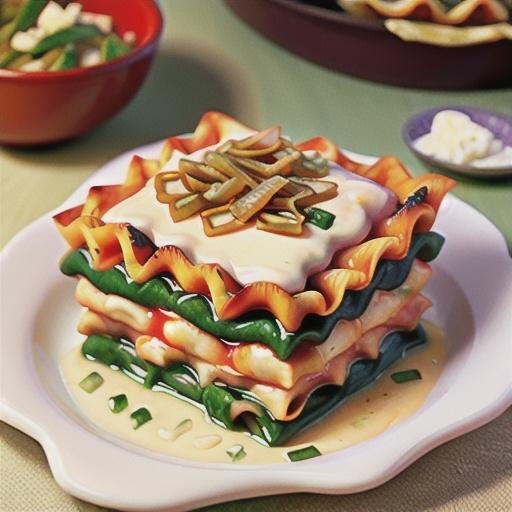 Artichoke Spinach Lasagna