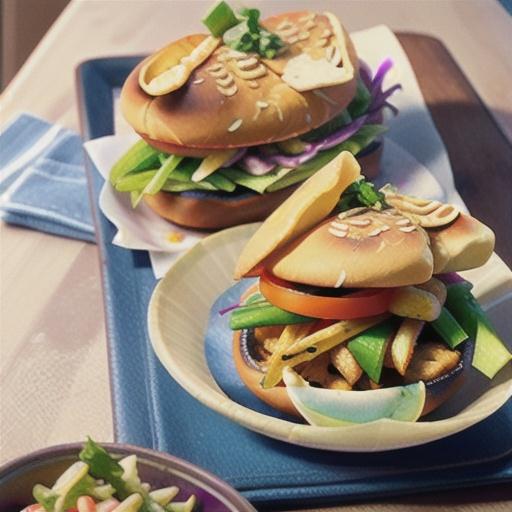 Air-Fried Crispy Fish Po' Boys with Chipotle Slaw