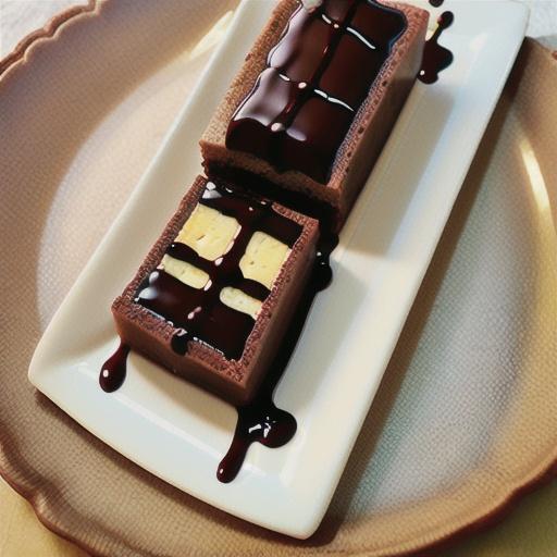 Bunet (Piedmontese chocolate terrine)