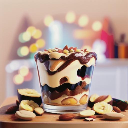 Butterscotch sponge trifle