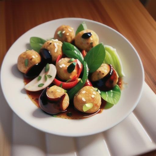 Tangy Chicken Meatballs