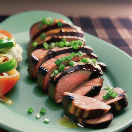 Korean Marinated Flank Steak